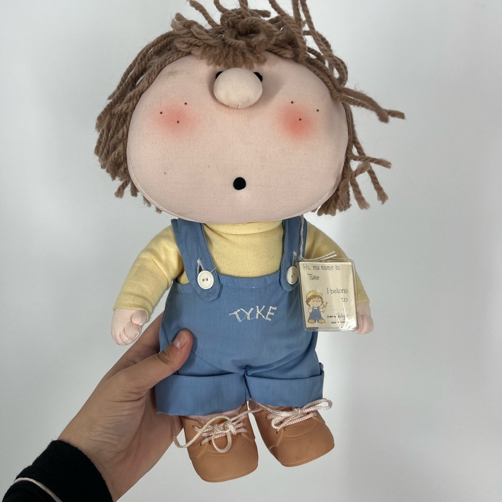 Vintage 1984 Bumpkins Doll Tyke New With Tag Bumpkin Bunkies Fabrizio